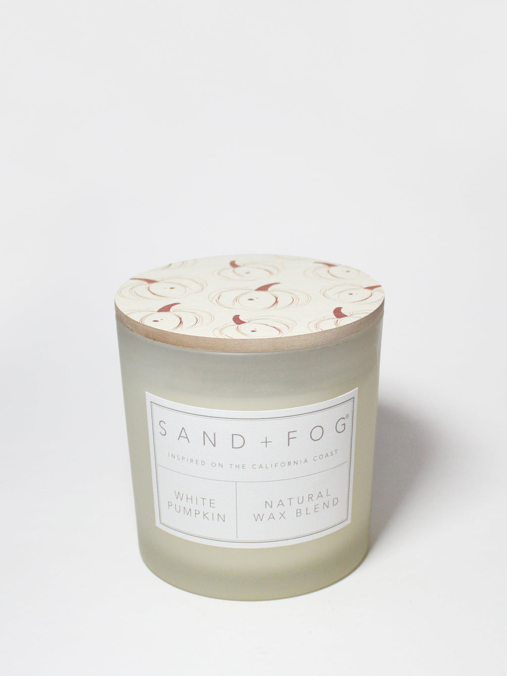 White Pumpkin 21 oz cozy scented candle