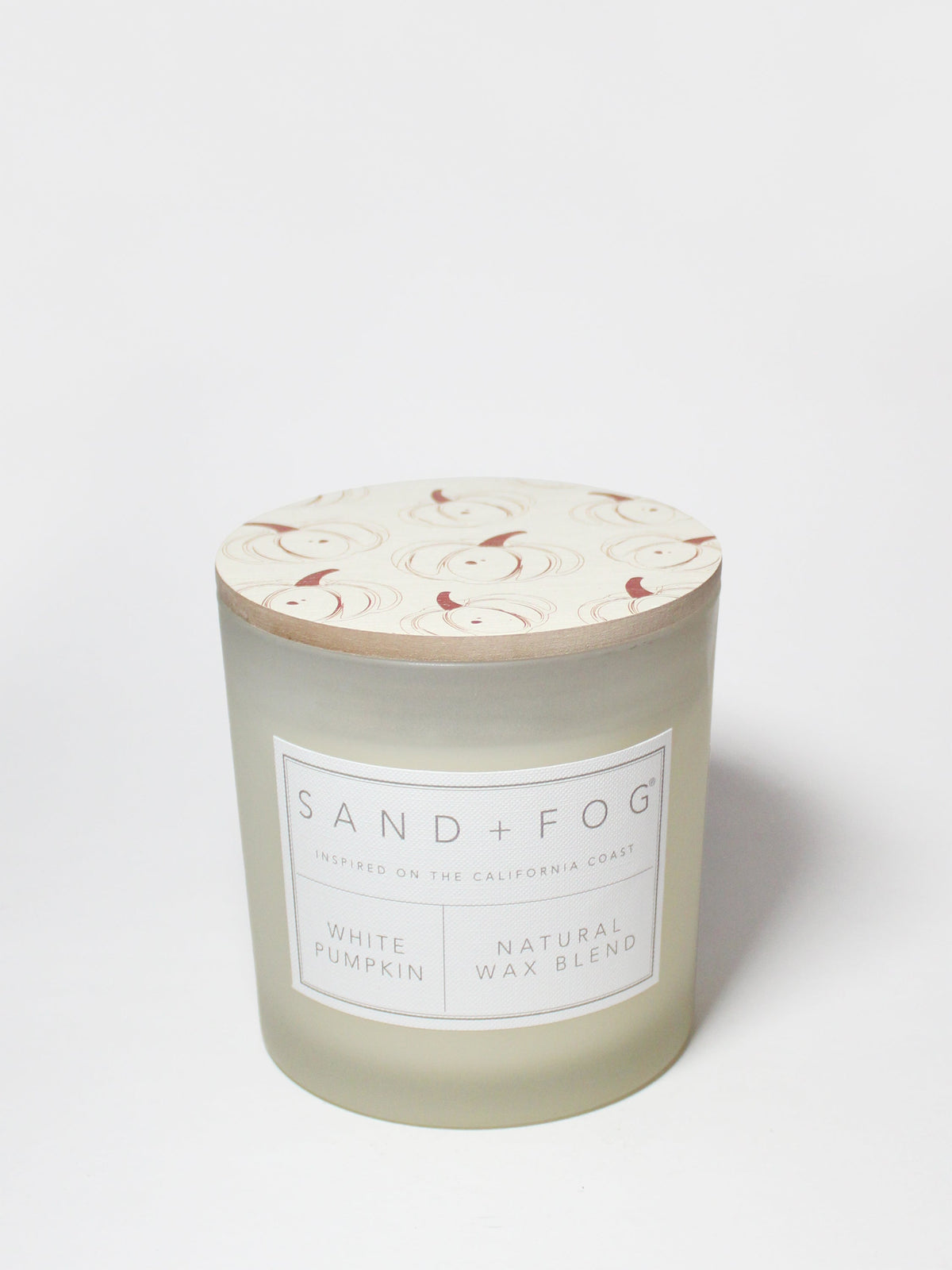 White Pumpkin 21 oz cozy scented candle