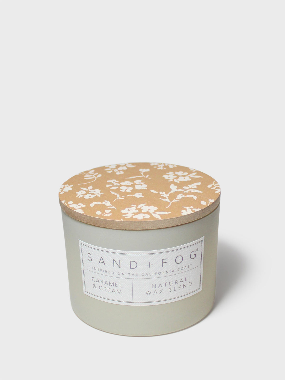 Caramel & Cream 12 oz cozy scented candle
