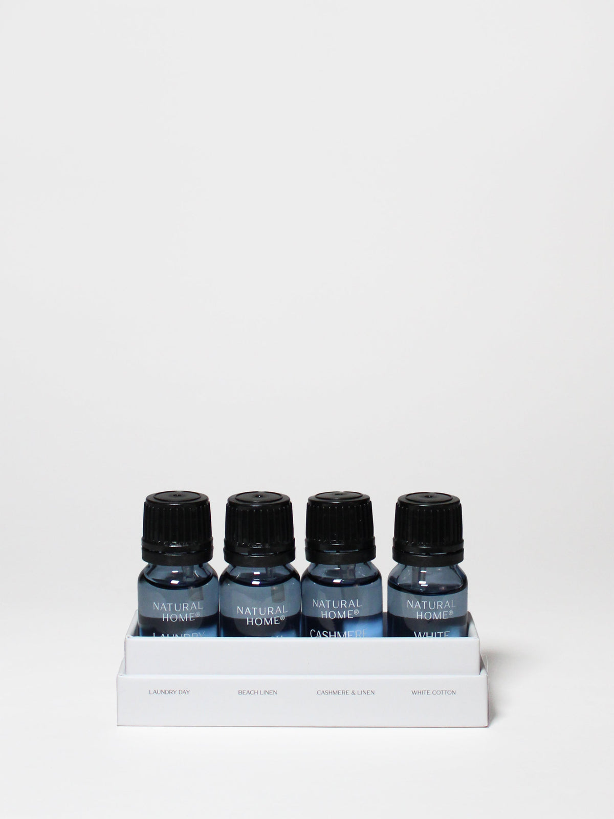 Natural Home 4 Pack of 10 ml Long-Lasting Fragrance Diffuser Oils