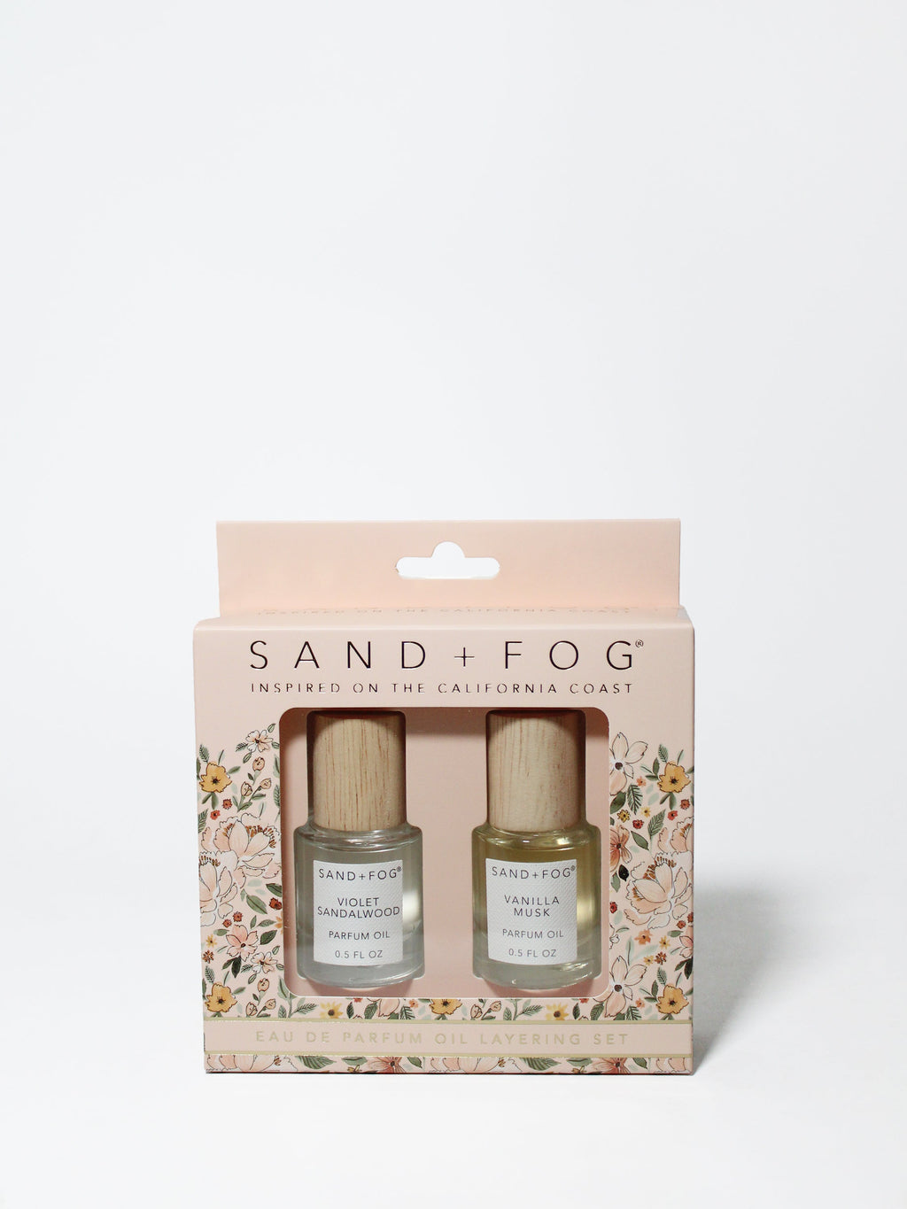 Luxury Perfume Oil Layering Rollerball Set - Vanilla Blooms Collection