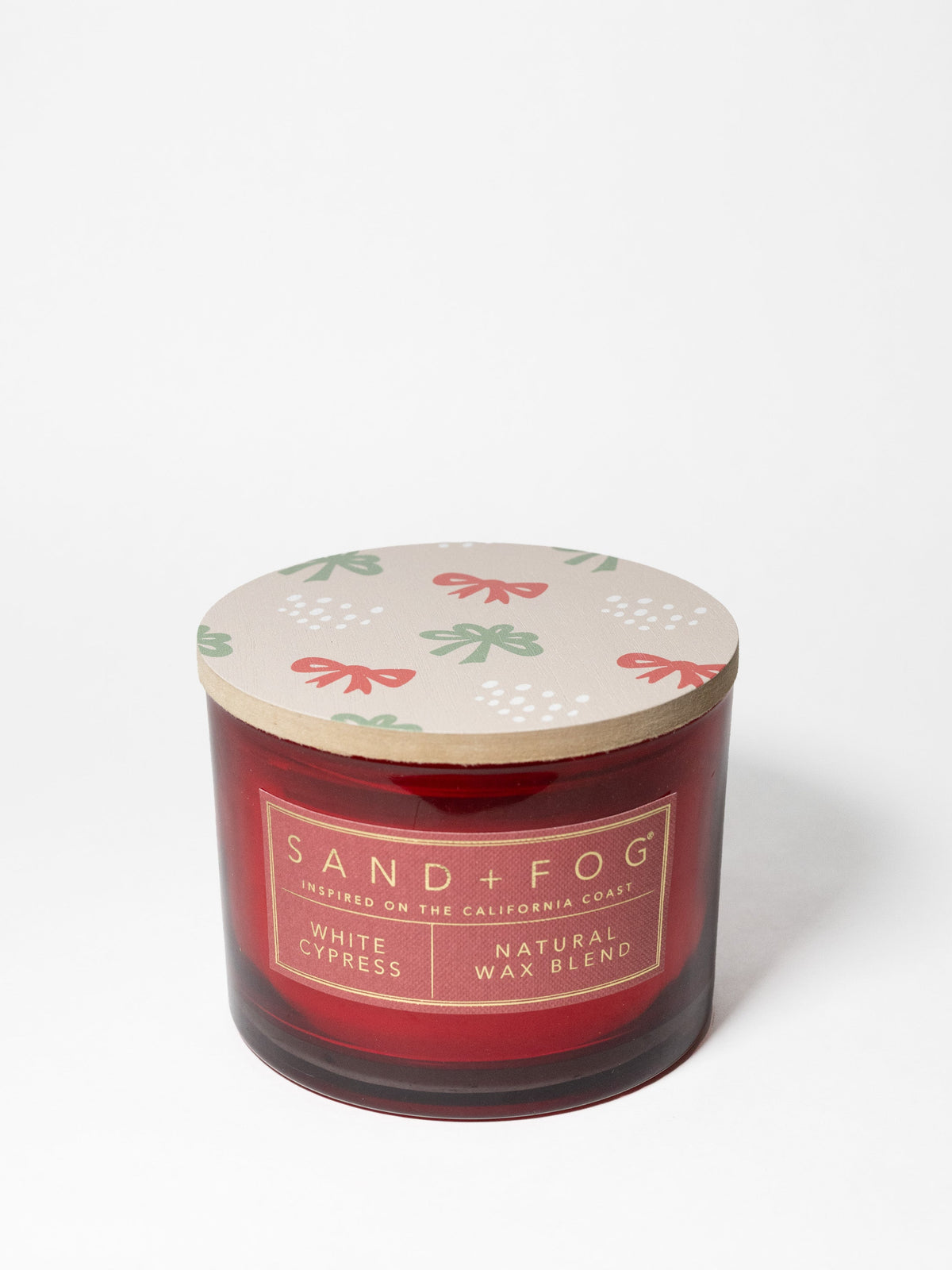 White Cypress 12 oz cozy scented candle