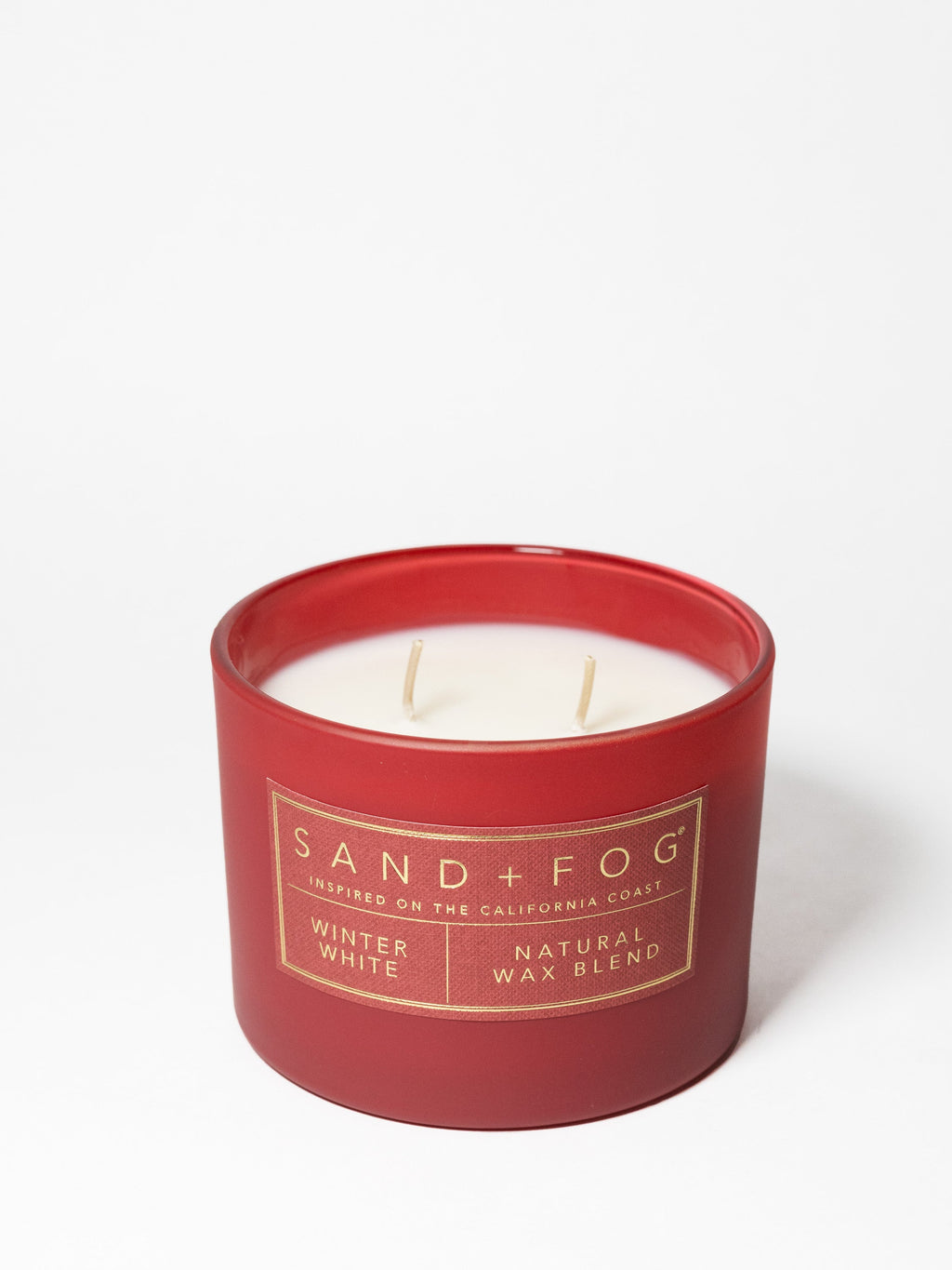 Winter White 12 oz calming scented candle