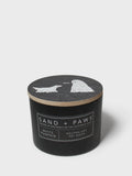 Sand + Paws White Pumpkin 12 oz cozy scented candle