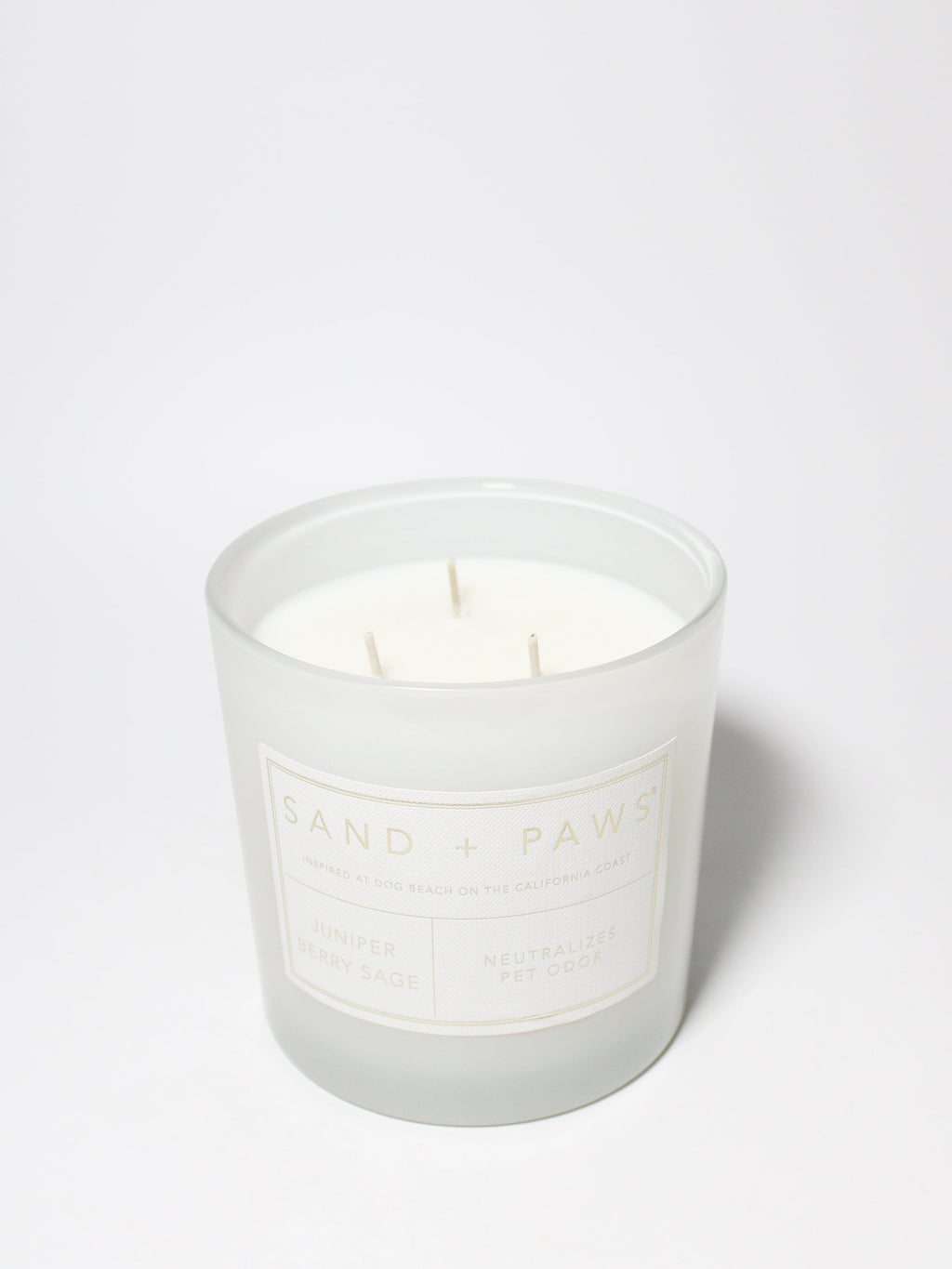 Sand + Paws Juniper Berry Sage 21 oz fresh scented candle
