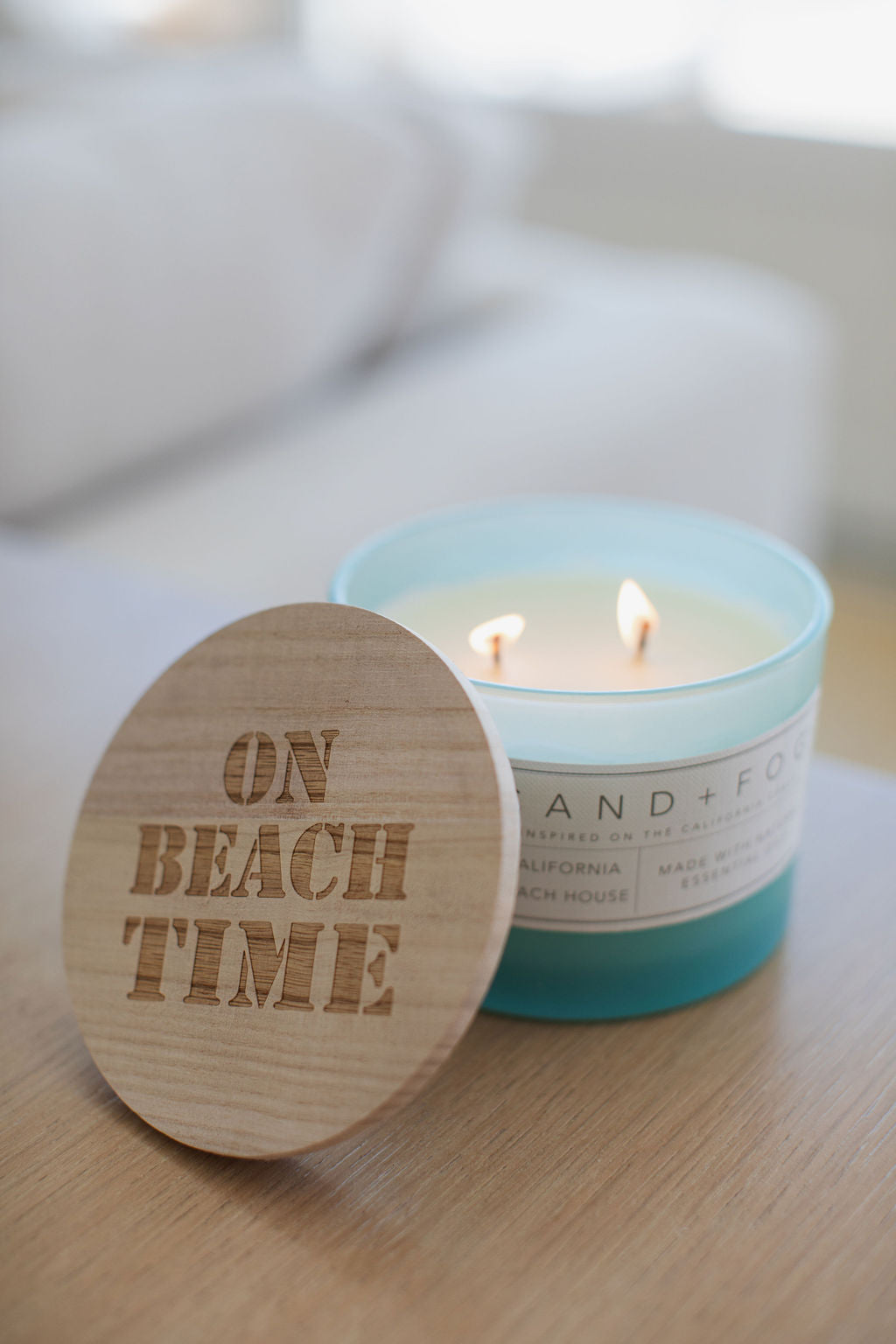California Beach House 12 oz cozy scented candle