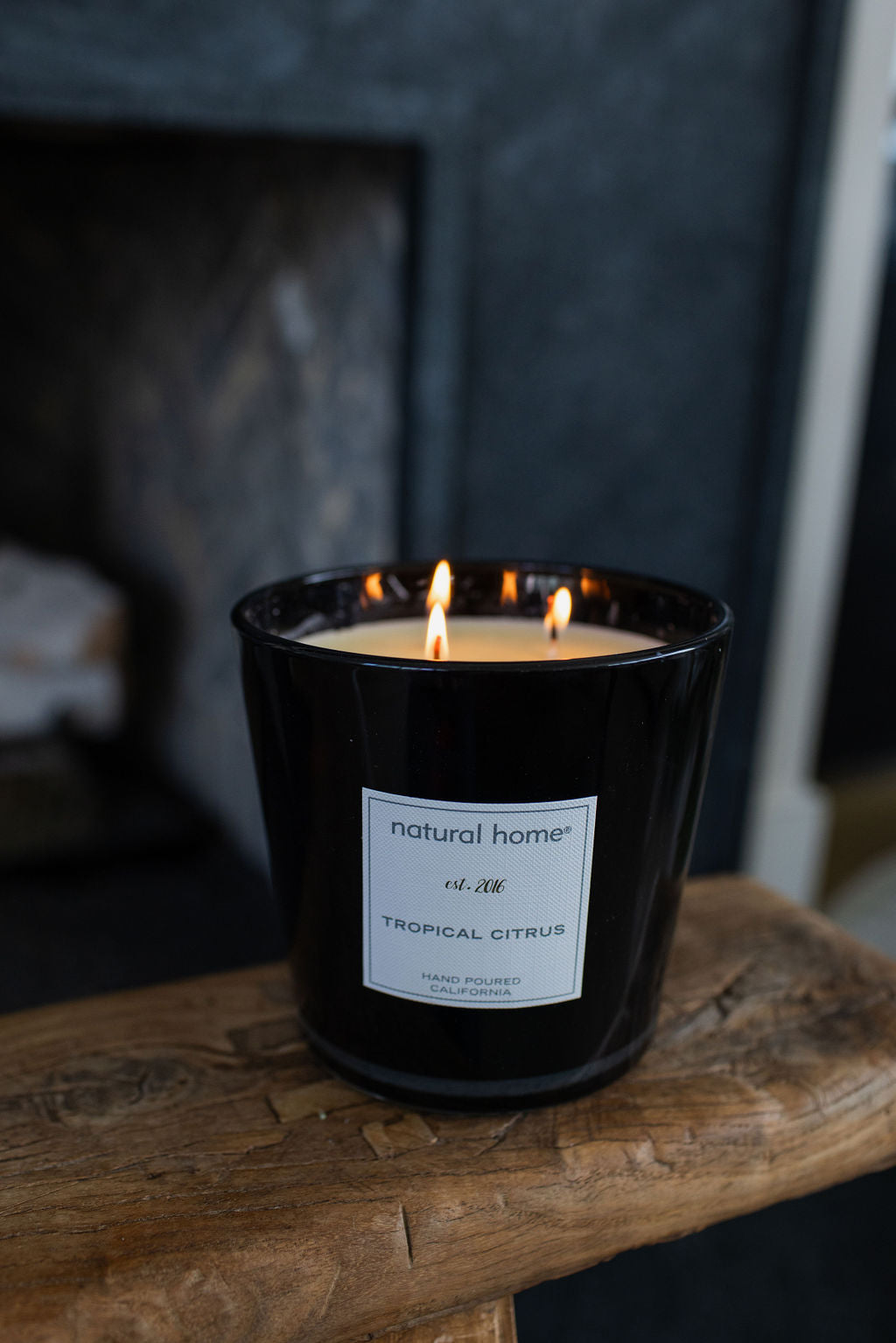 Tropical Citrus Natural Home 31 oz fresh scented candle