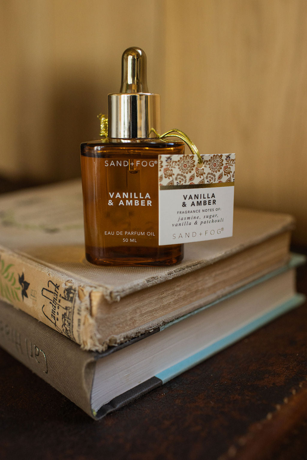Vanilla & Amber 50ml Long-Lasting Perfume Oil Dropper