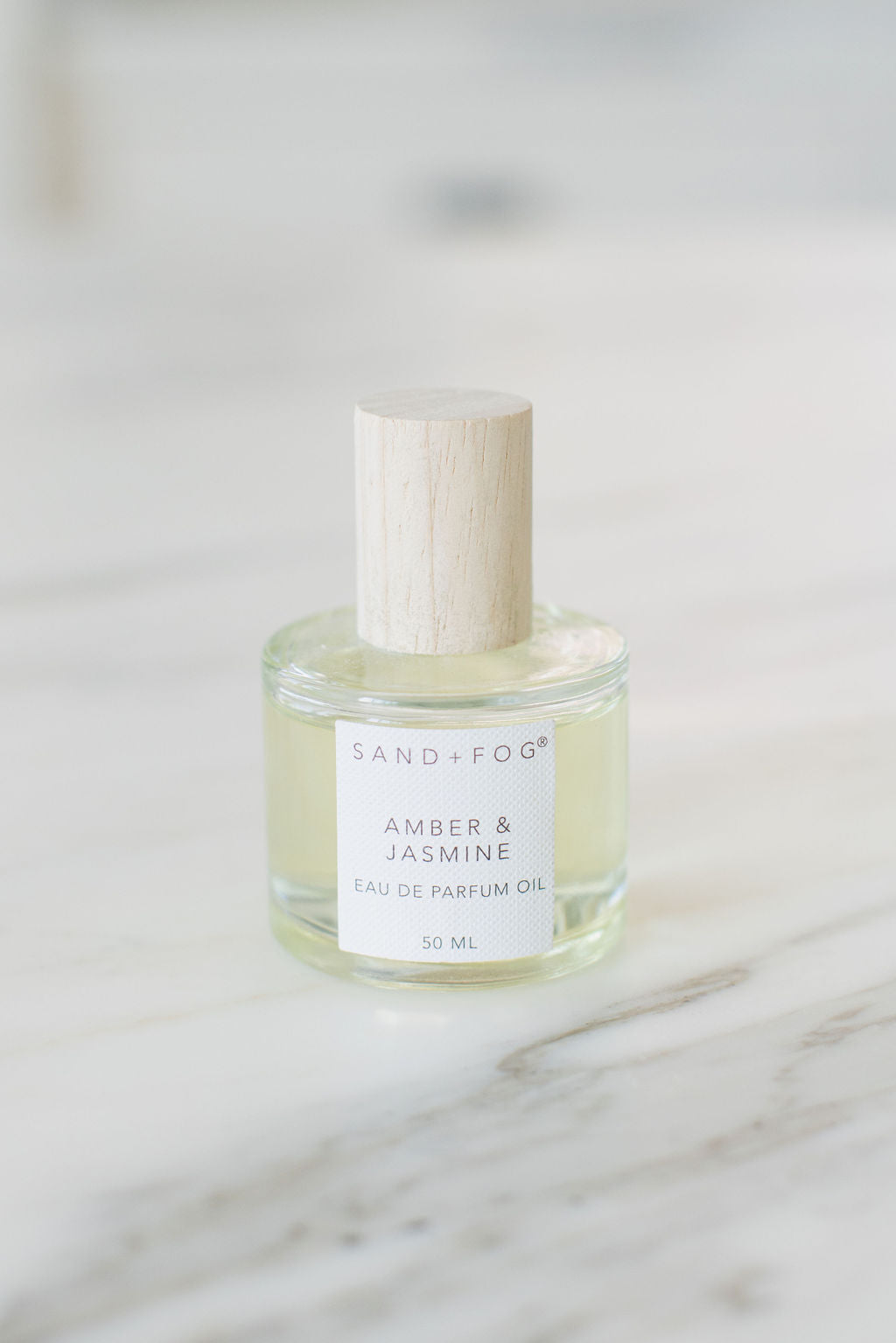 Amber & Jasmine 50 ml Long-Lasting Perfume Oil Rollerball