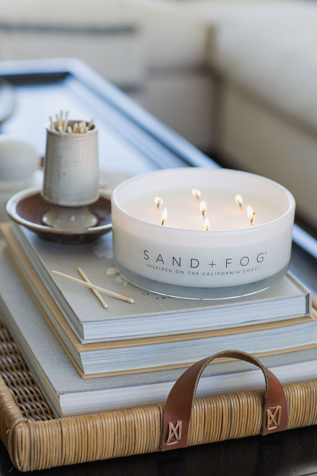 Ocean Mist 34 oz refreshing scented candle