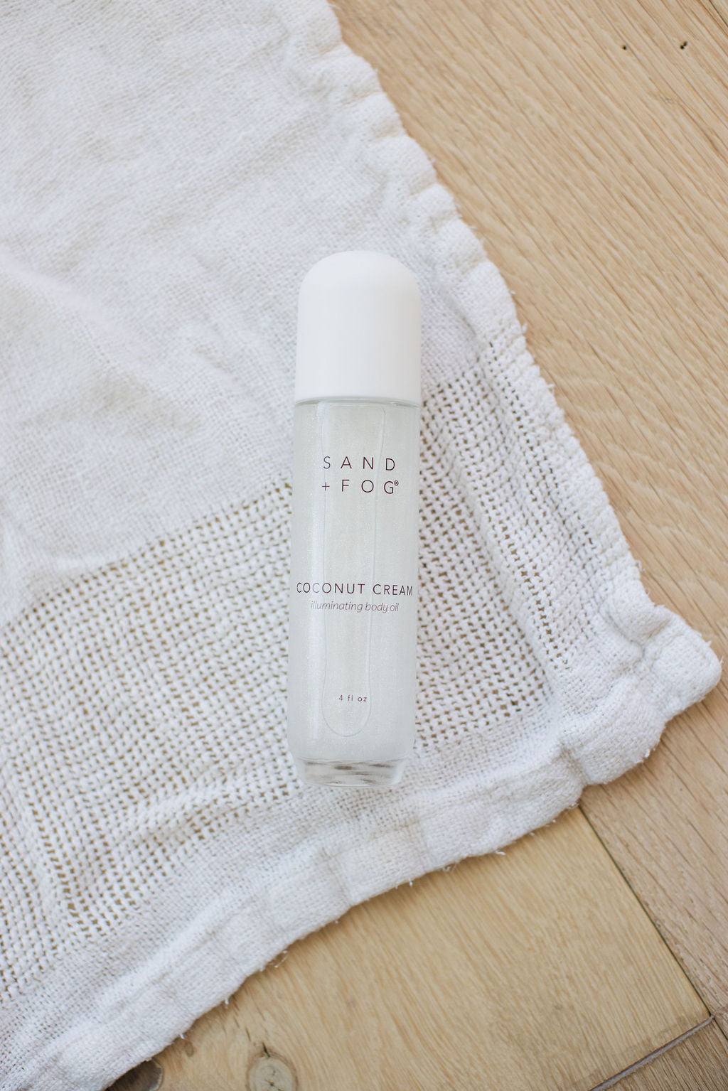 Coconut Cream 4 oz Silky Illuminating Body Oil