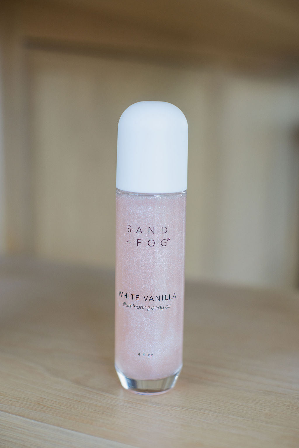White Vanilla 4 oz Silky Illuminating Body Oil