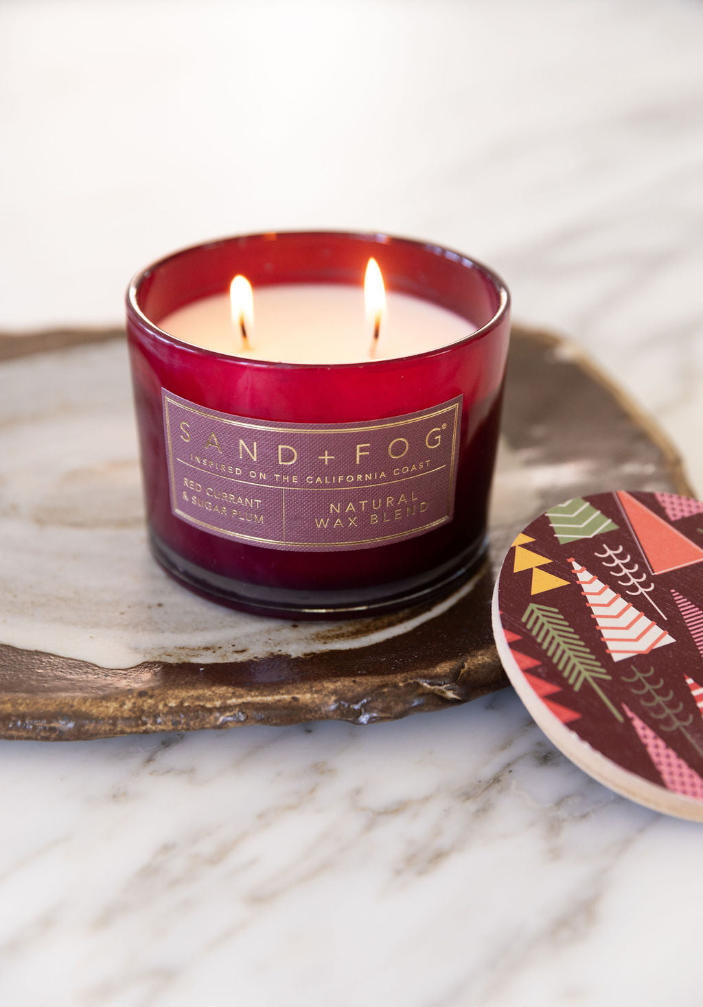 Red Currant & Sugar Plum 12 oz cozy scented candle