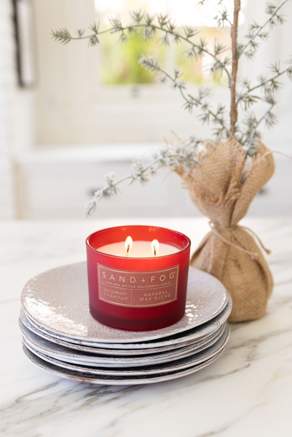 Red Currant & Sugar Plum 12 oz cozy scented candle