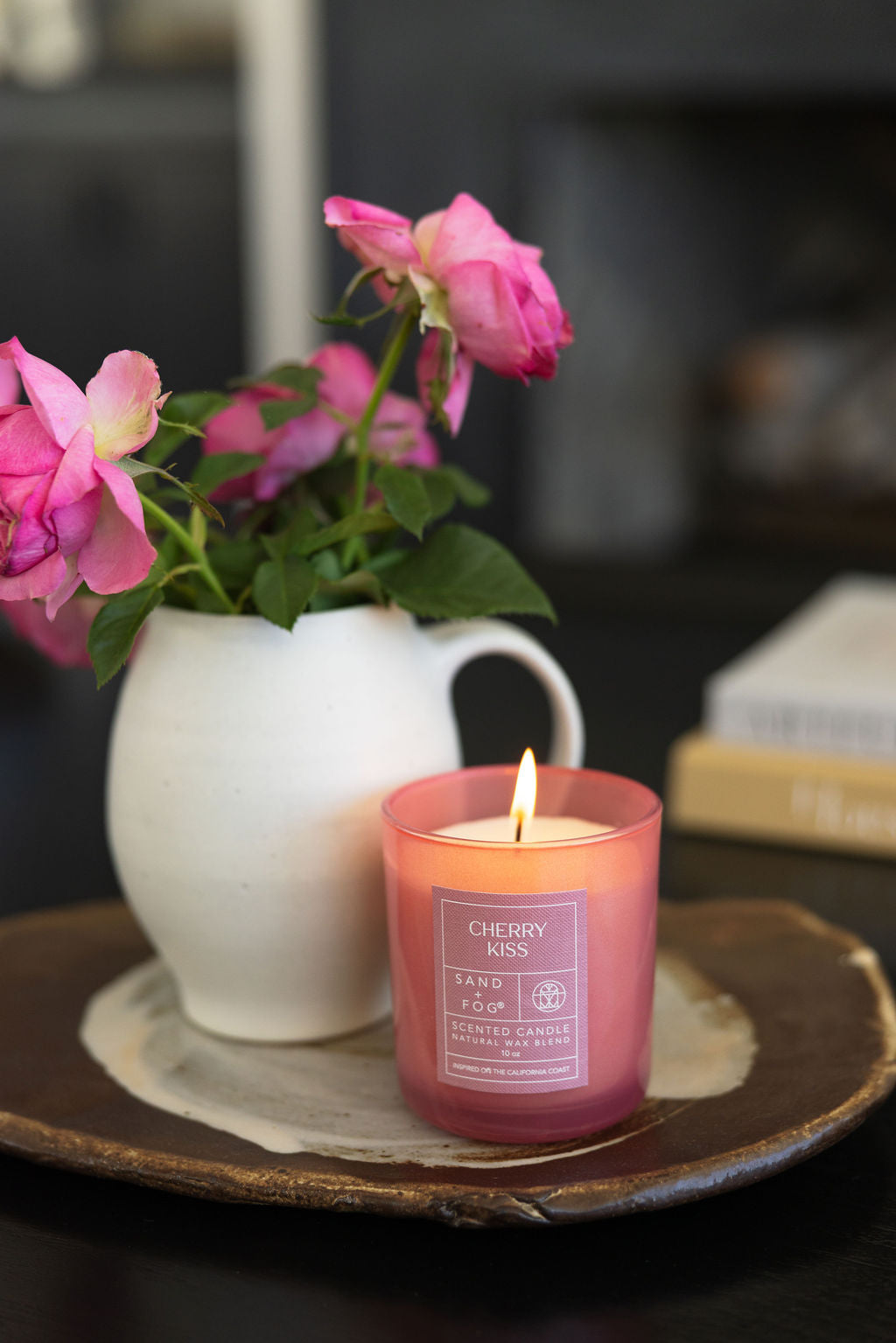Cherry Kiss 10 oz cozy scented candle