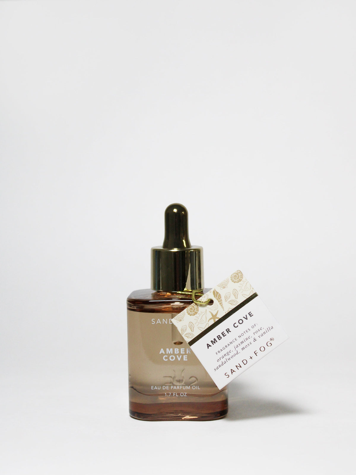 Amber Cove 50ml Long-Lasting Perfume Oil Dropper