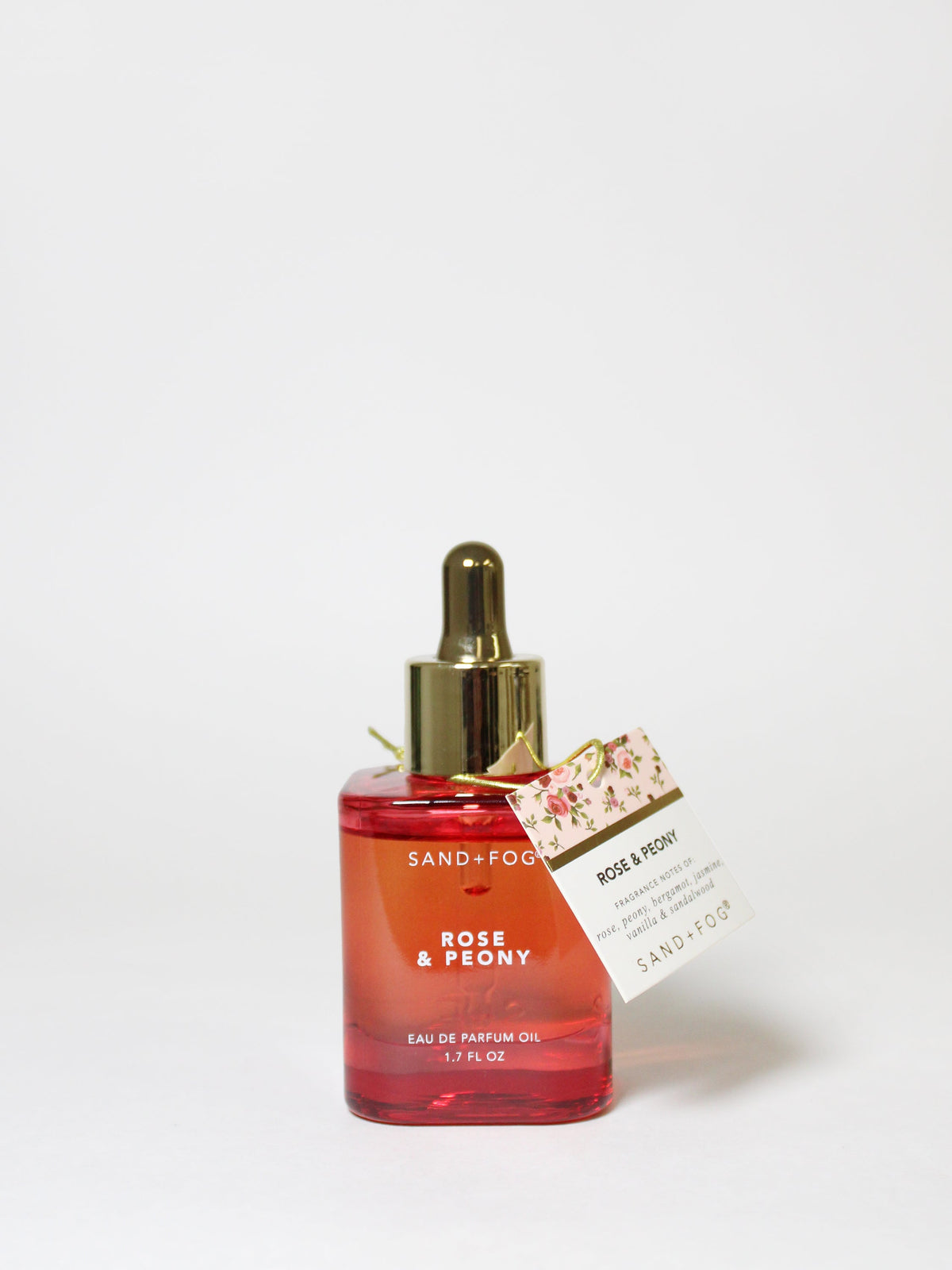 Rose & Peony 50 ml Long-Lasting Perfume Oil Dropper