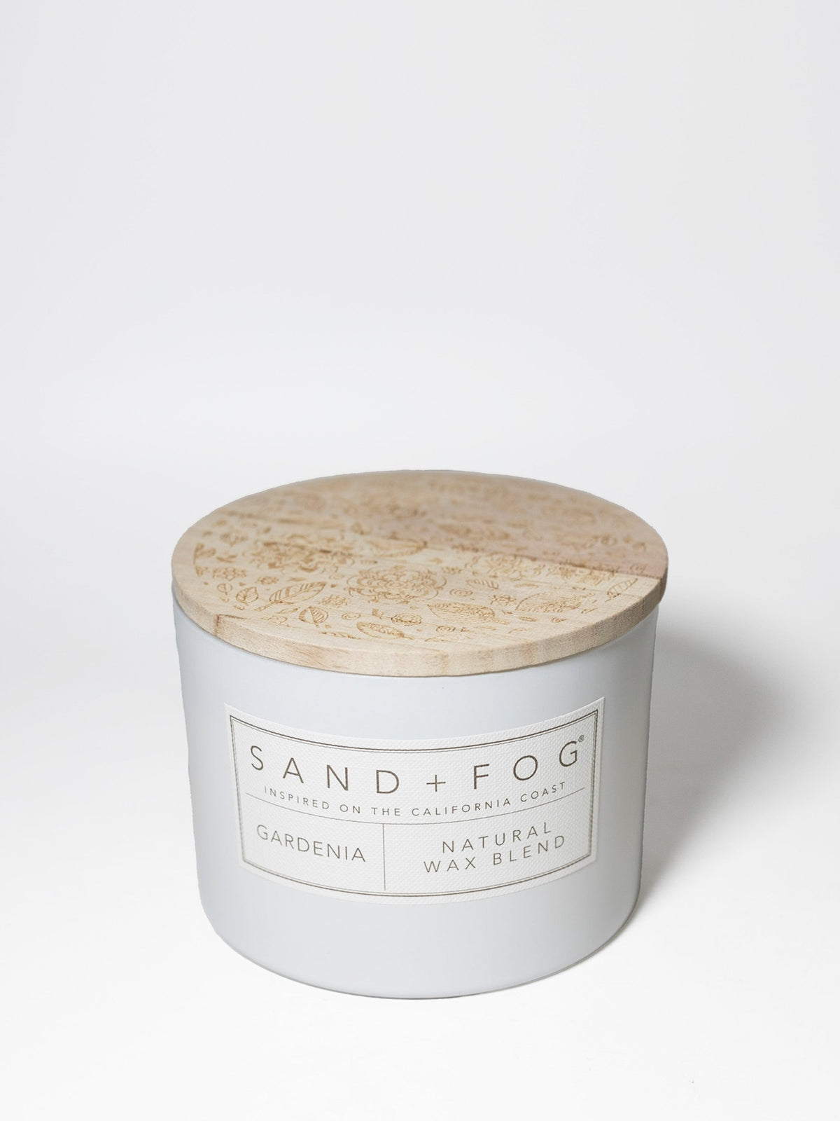 Gardenia 12 oz calming scented candle