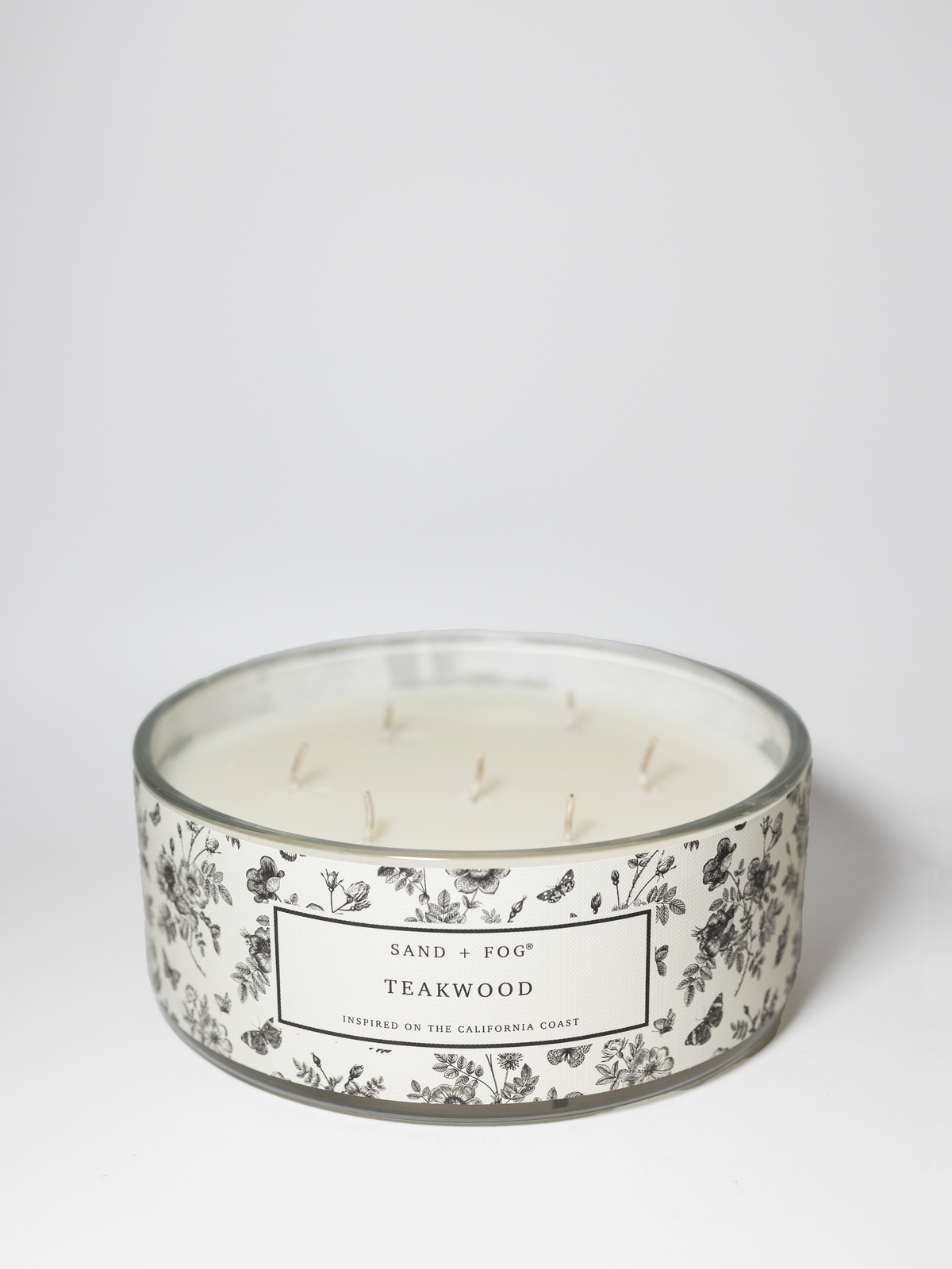 Teakwood 34 oz cozy scented candle