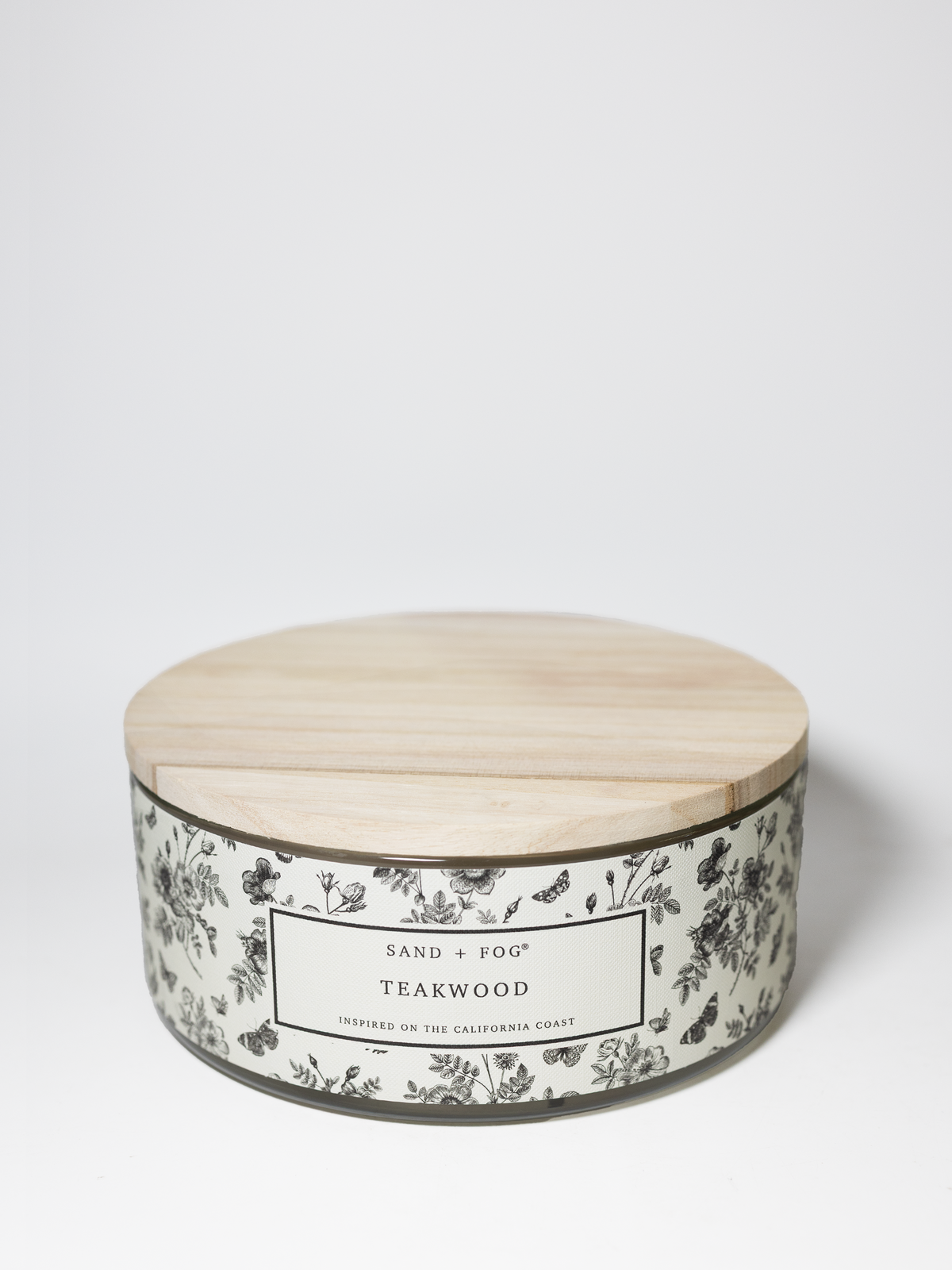 Teakwood 34 oz cozy scented candle