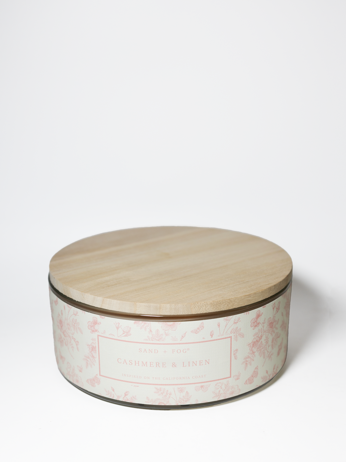 Cashmere & Linen 34 oz calming scented candle