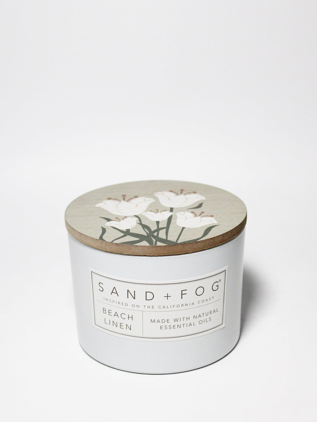 Beach Linen 12 oz calming scented candle