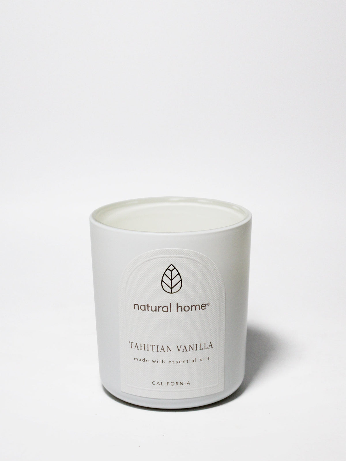 Tahitian Vanilla Natural Home 10 oz cozy scented candle