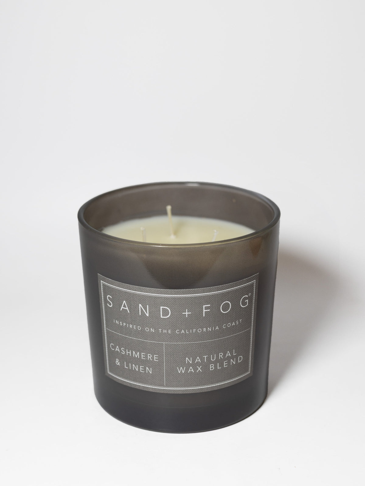 Cashmere & Linen 21 oz calming scented candle