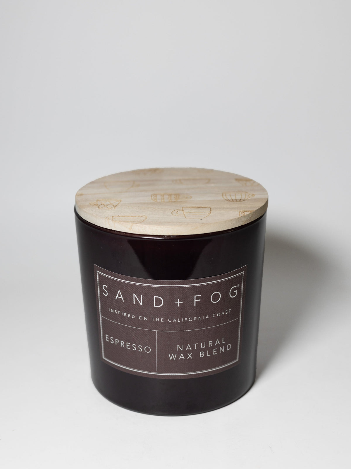 Espresso 21 oz warm scented candle