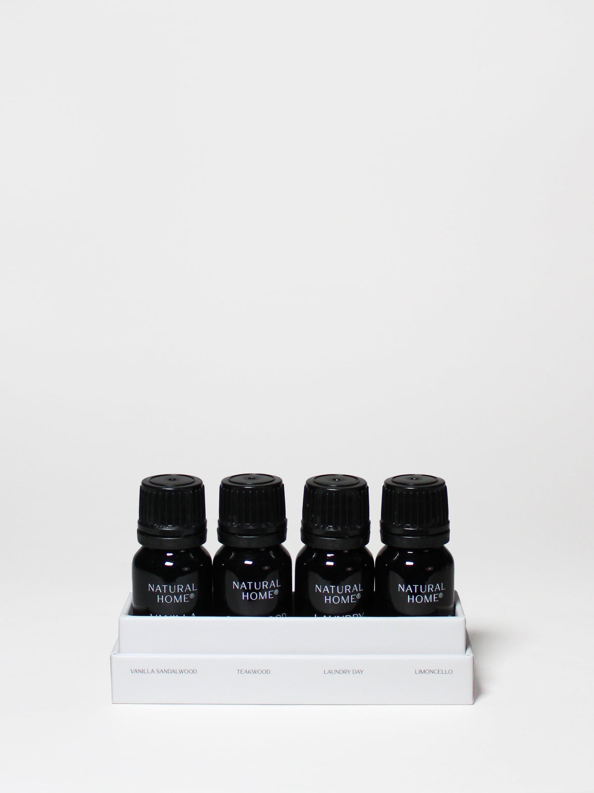 Natural Home 4 Pack of 10 ml Long-Lasting Fragrance Diffuser Oils