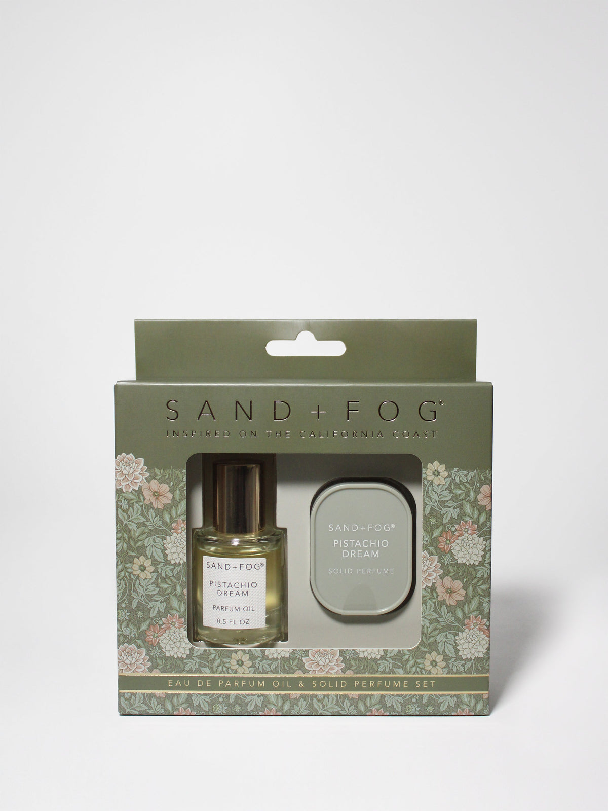 Luxury Perfume Oil Rollerball and Solid Perfume Set - Pistachio Dream