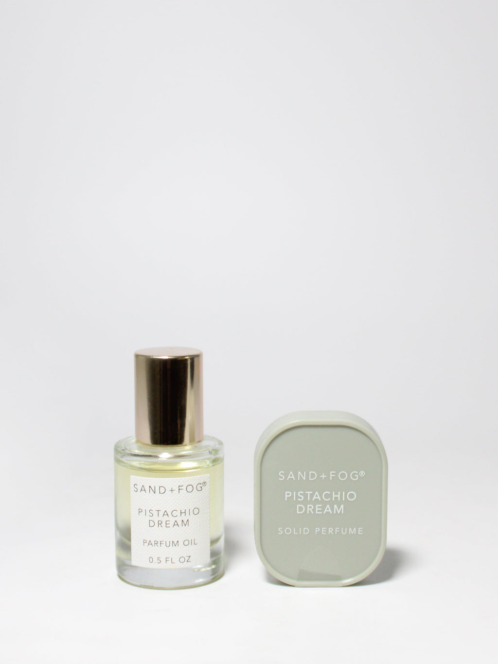 Luxury Perfume Oil Rollerball and Solid Perfume Set - Pistachio Dream