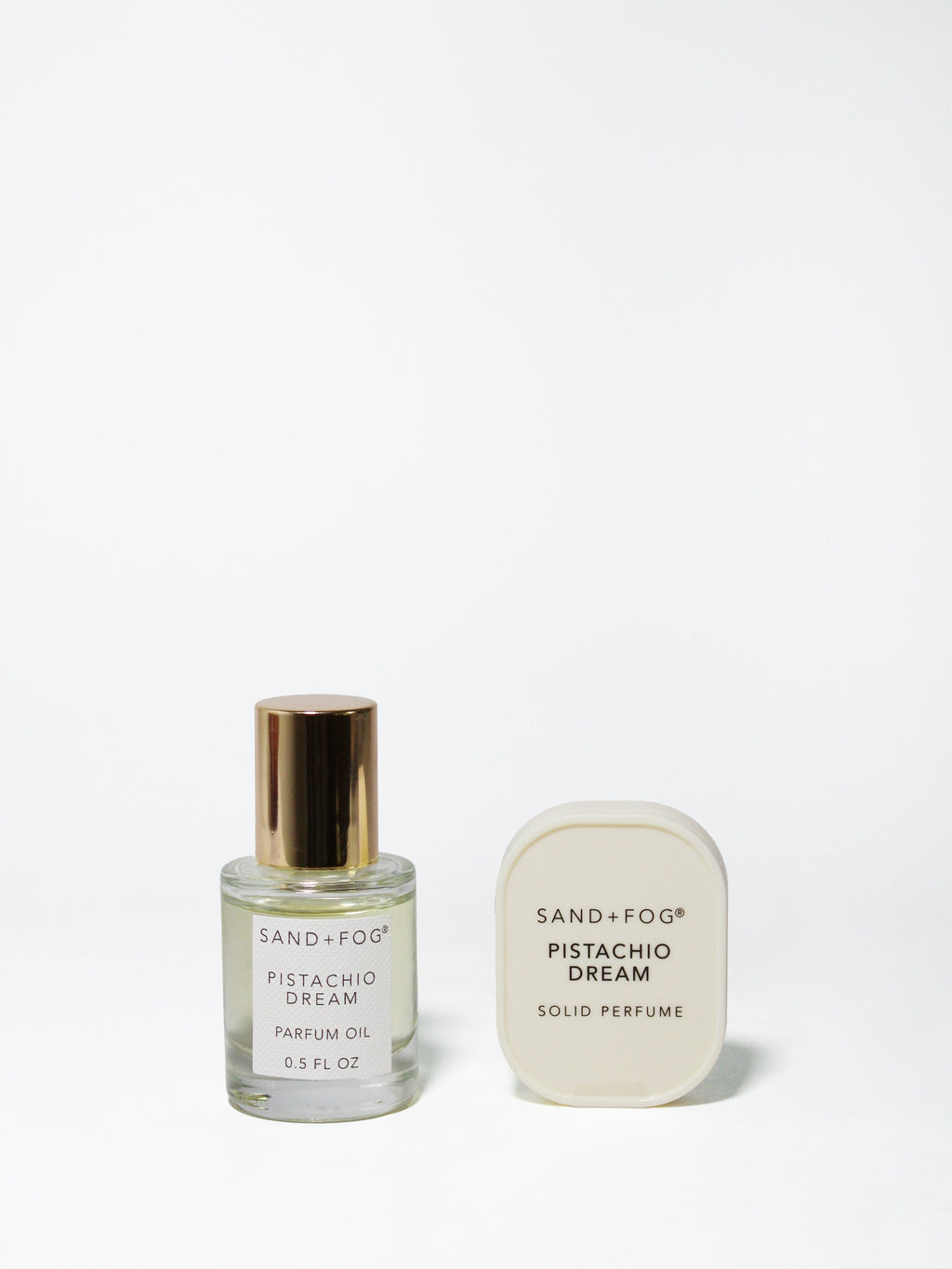 Luxury Perfume Oil Rollerball and Solid Perfume Set - Pistachio Dream