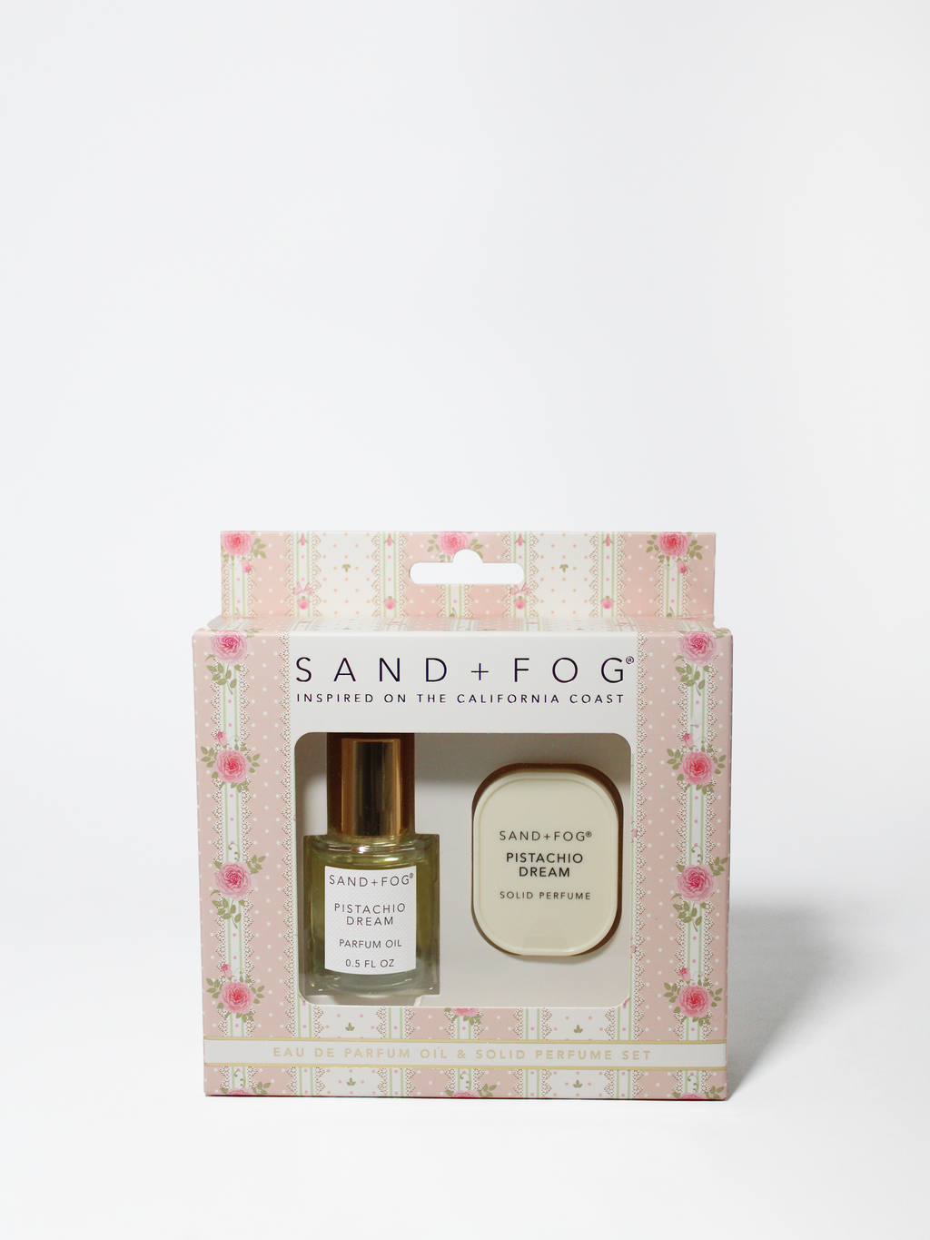Luxury Perfume Oil Rollerball and Solid Perfume Set - Pistachio Dream