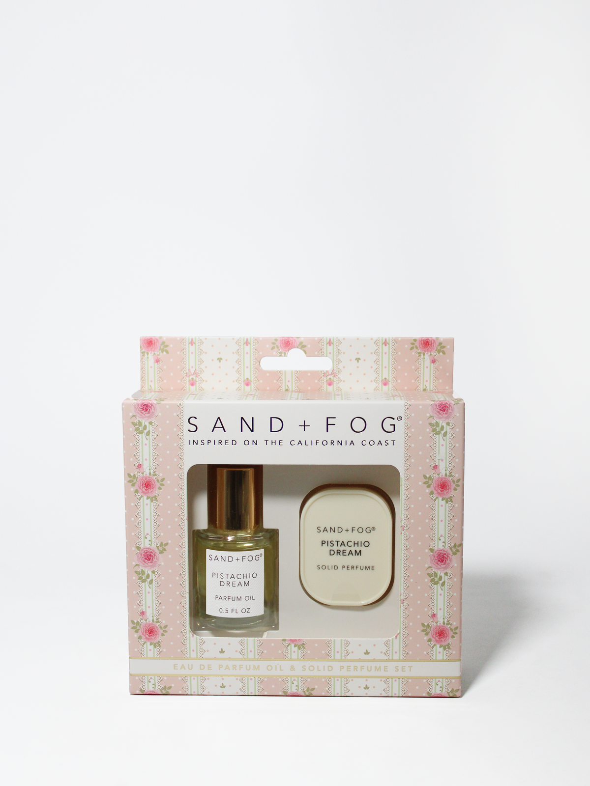 Luxury Perfume Oil Rollerball and Solid Perfume Set - Pistachio Dream