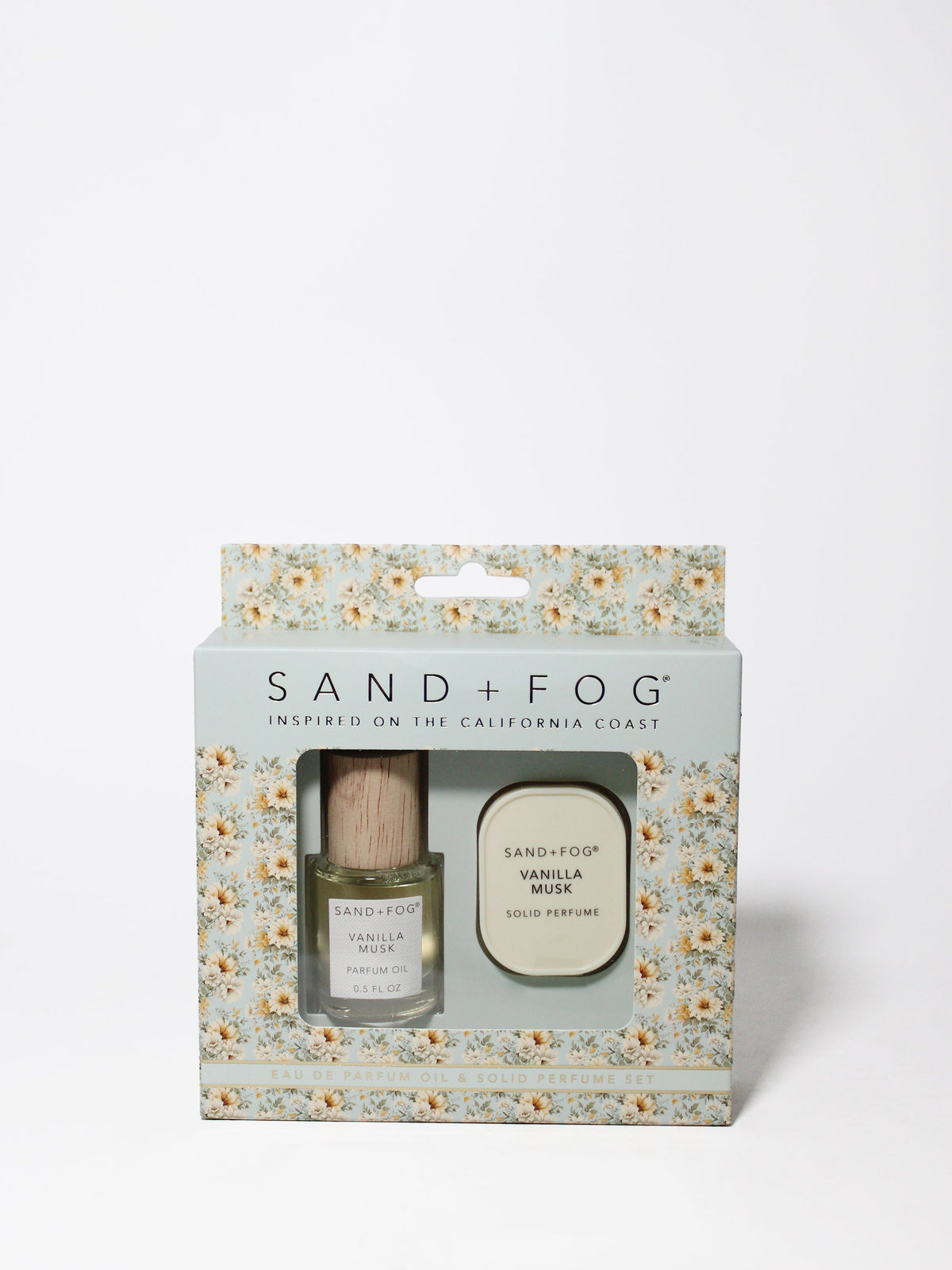 Luxury Perfume Oil Rollerball and Solid Perfume Set - Vanilla Musk