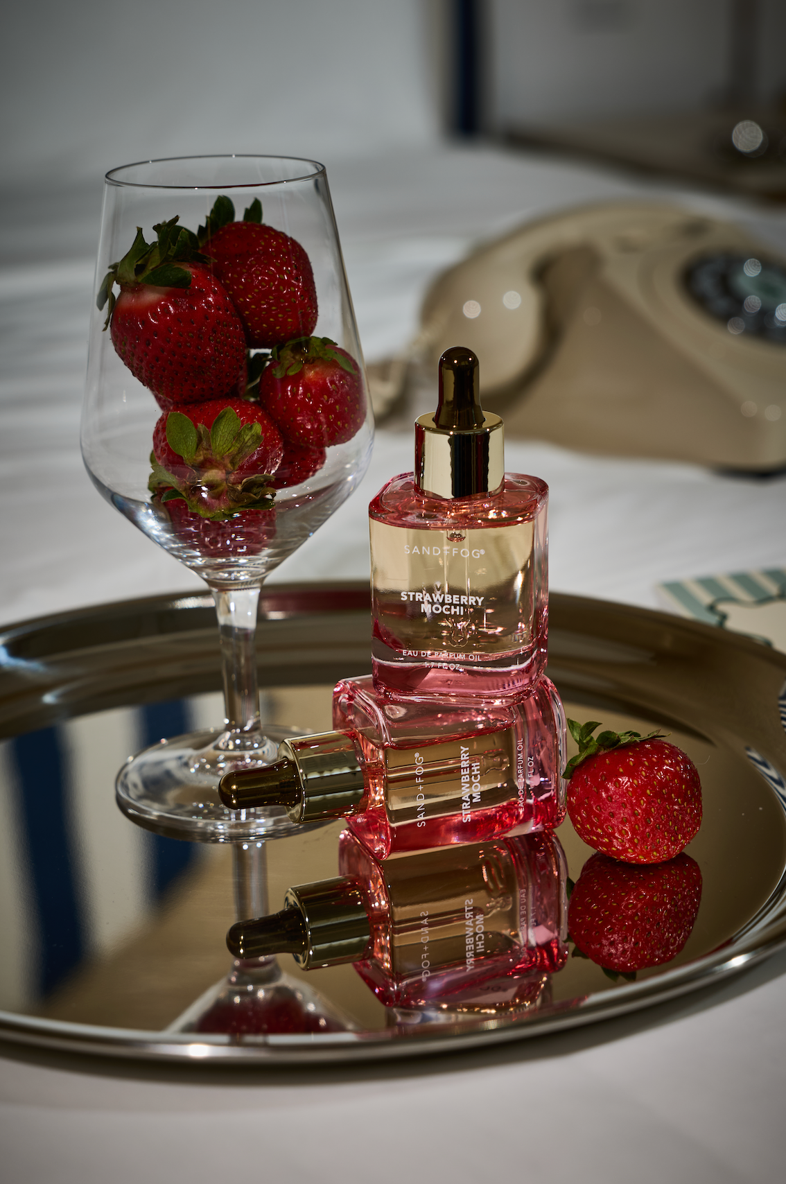 Strawberry Mochi 50ml Long-Lasting Perfume Oil Dropper