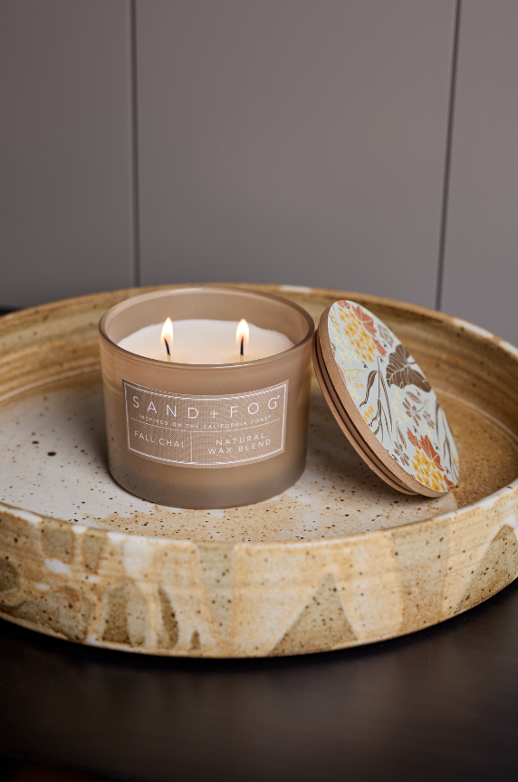 Fall Chai 12 oz warm scented candle