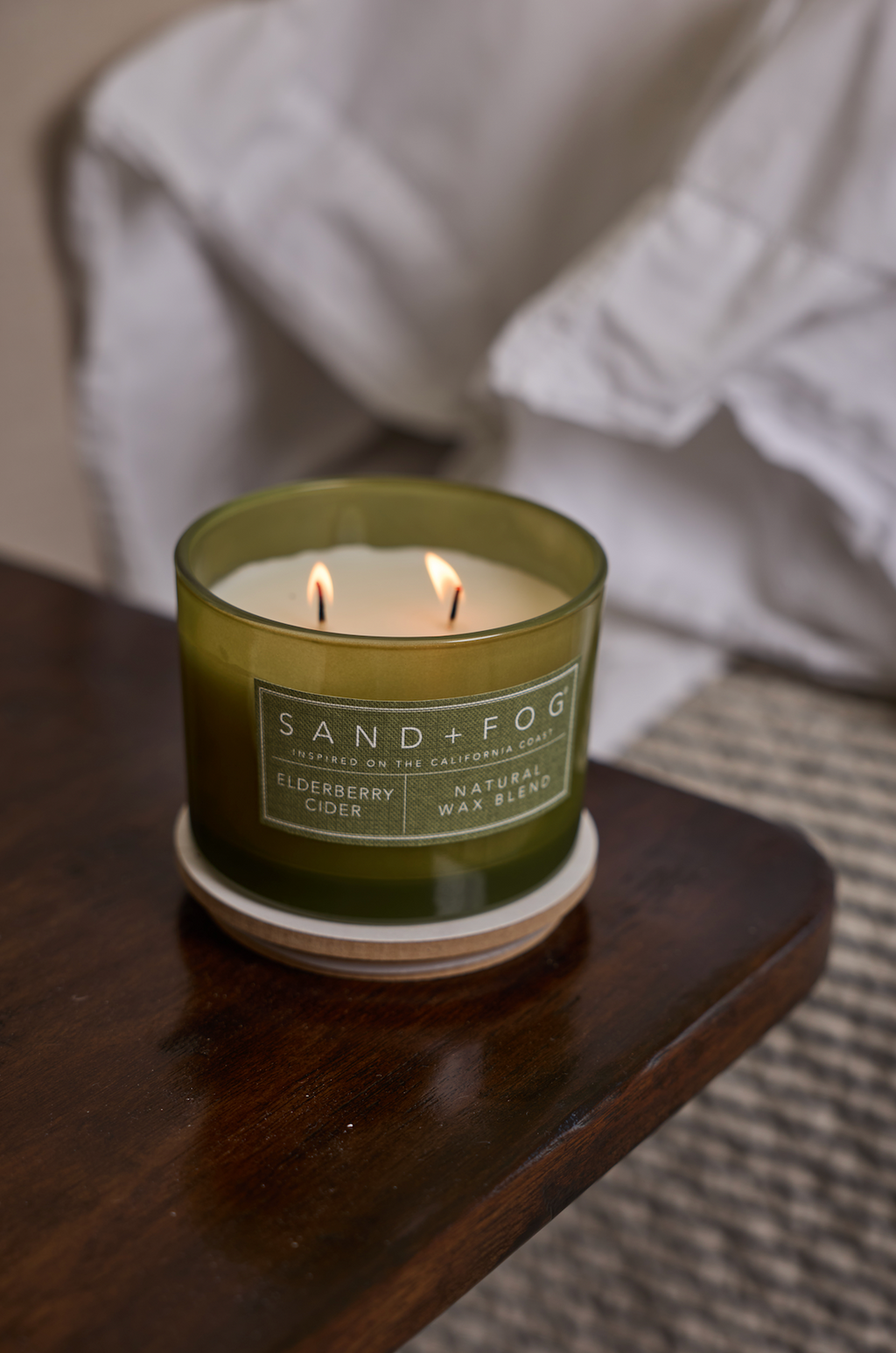 Elderberry Cider 12 oz warm scented candle