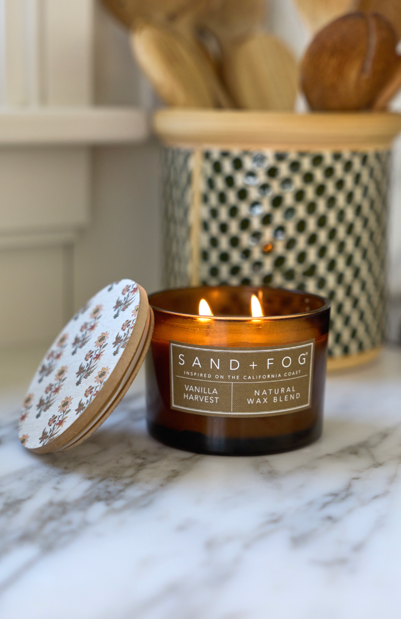Vanilla Harvest 12 oz cozy scented candle