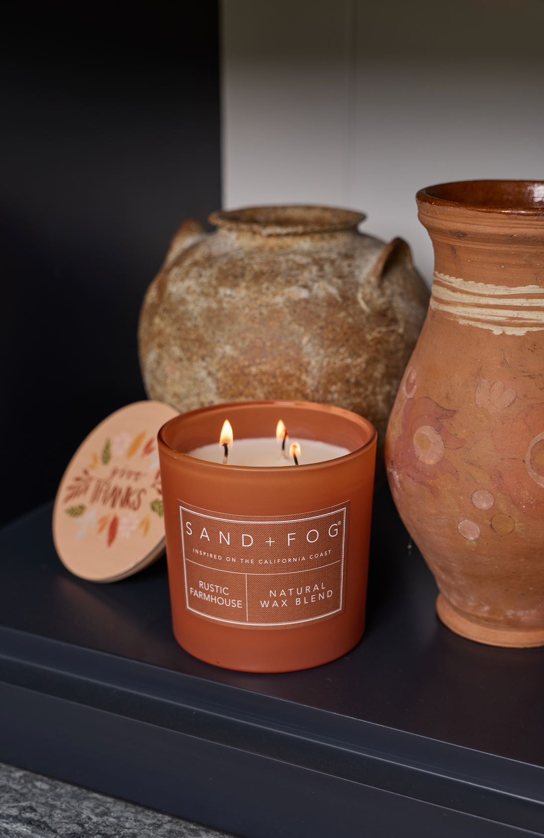 Rustic Farmhouse 21 oz cozy scented candle