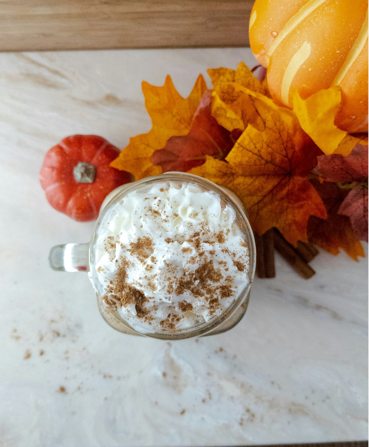 Whipped Vanilla Pumpkin 21 oz cozy scented candle