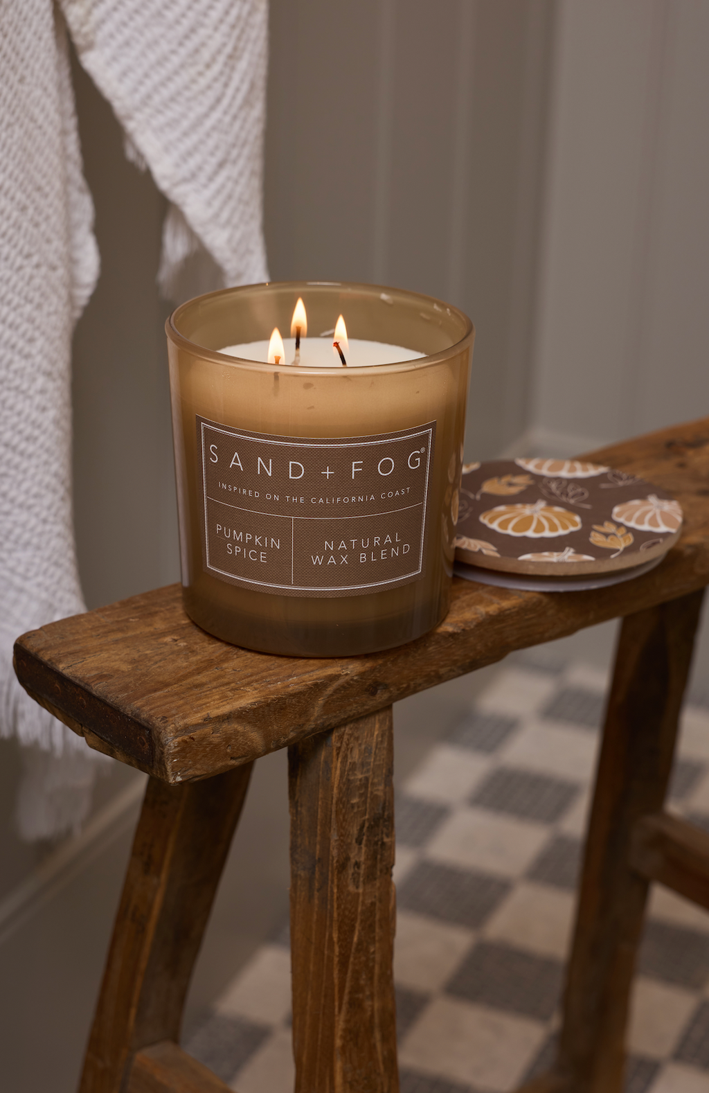 Pumpkin Spice 21 oz cozy scented candle
