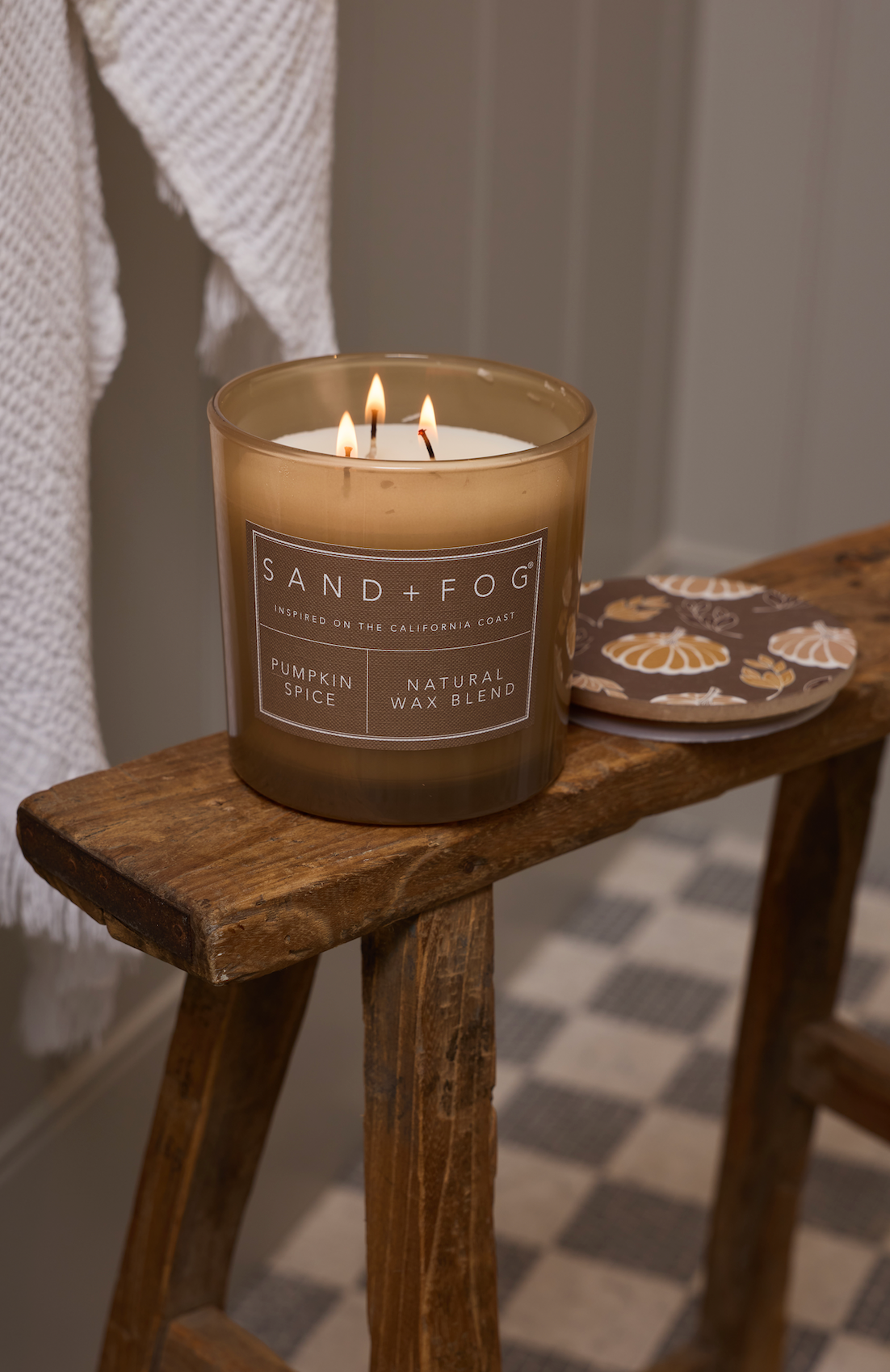 Pumpkin Spice 21 oz cozy scented candle