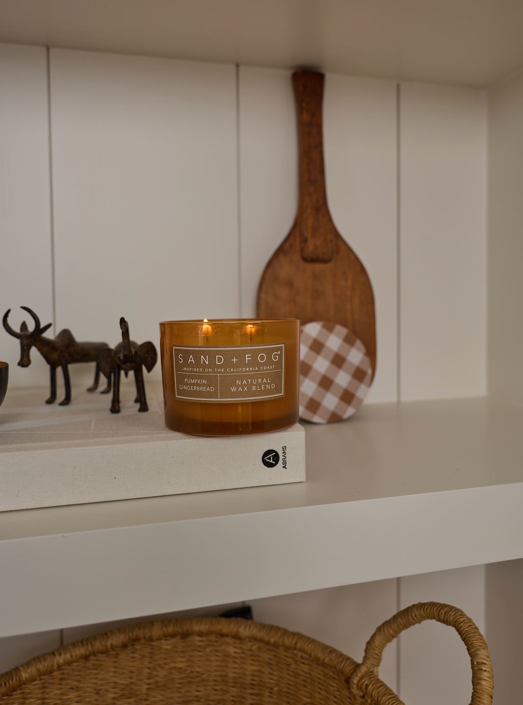 Pumpkin Gingerbread 12 oz cozy scented candle