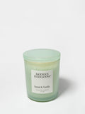 Santal & Vanilla 10 oz warm scented candle
