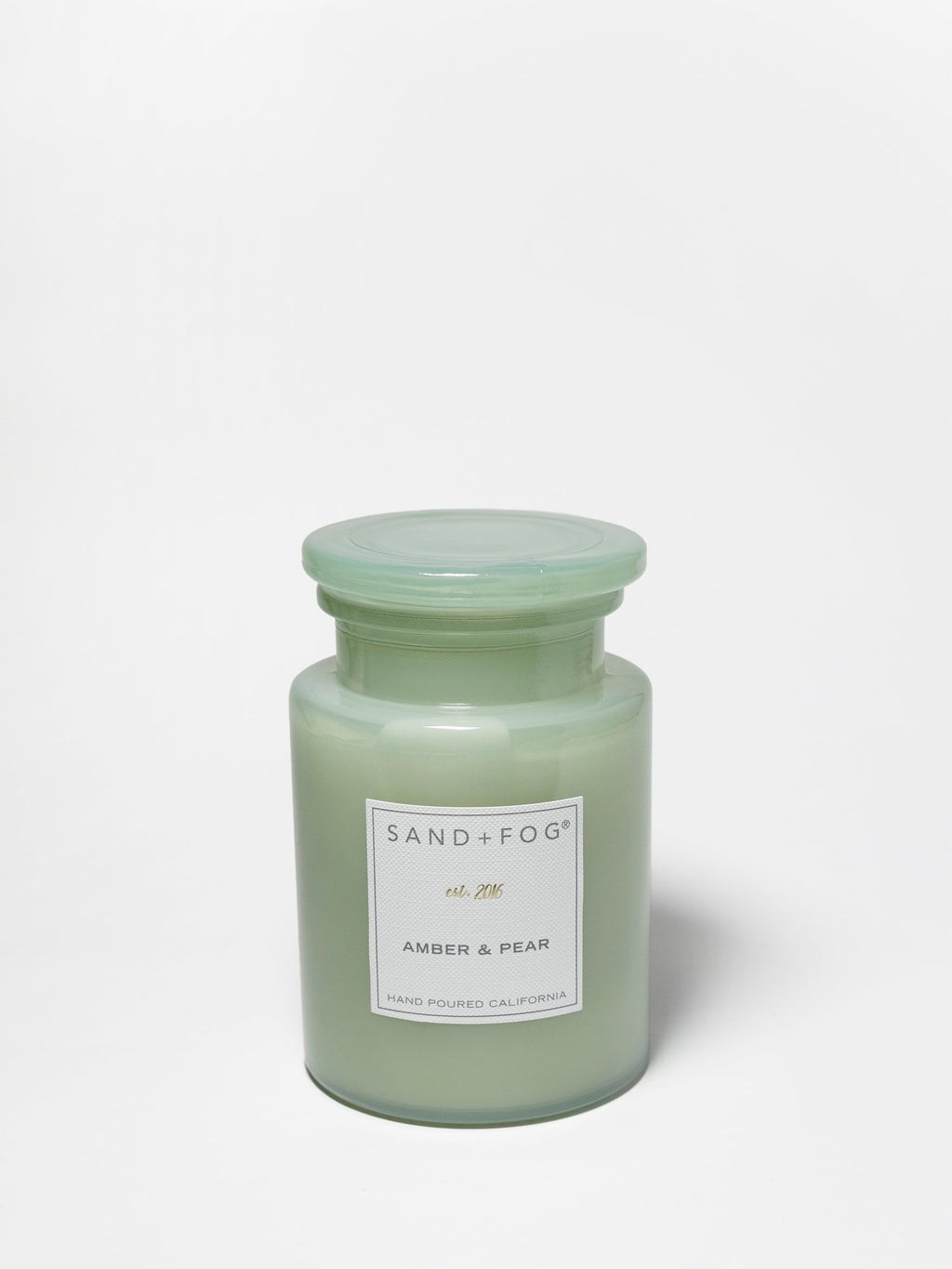 Amber & Pear 12 oz cozy scented candle