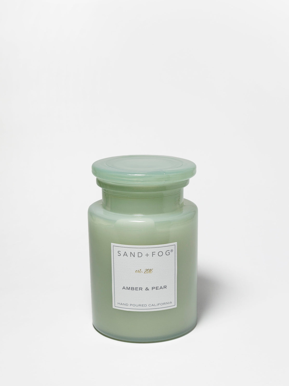 Amber & Pear 12 oz cozy scented candle