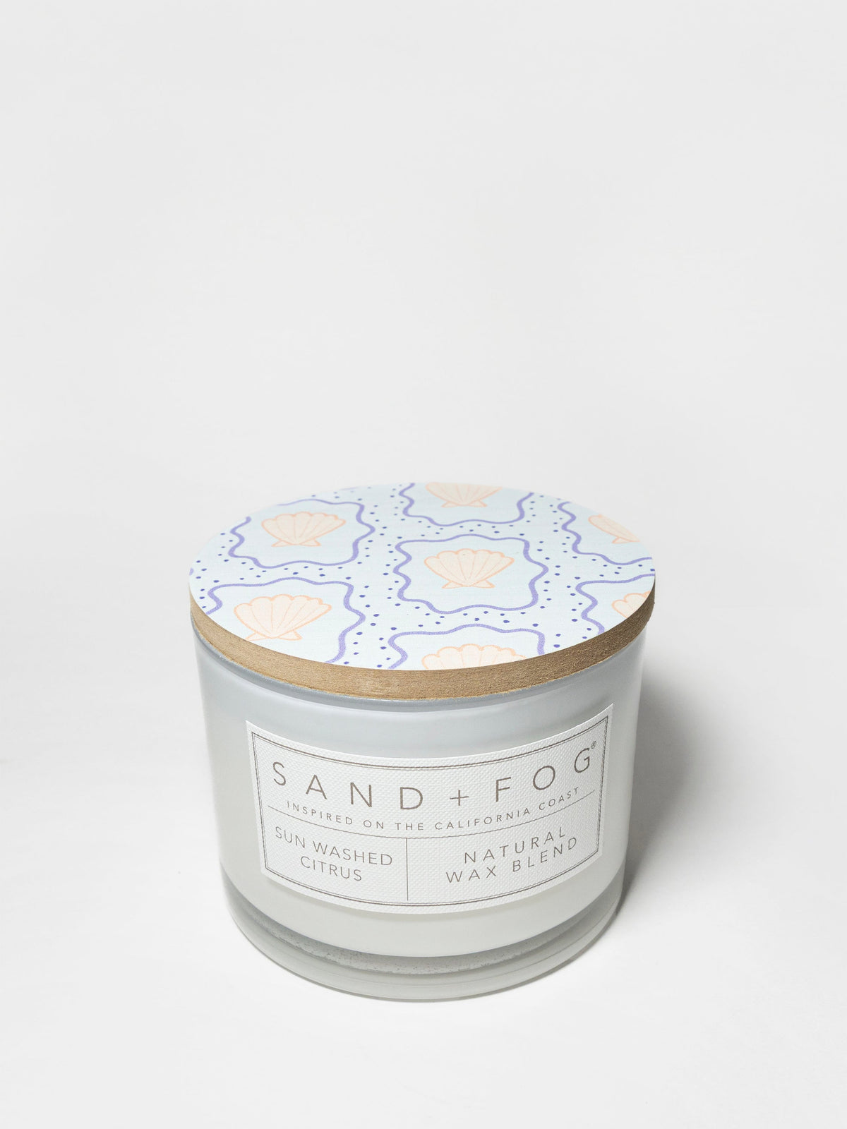 Sun Washed Citrus 12 oz cozy scented candle