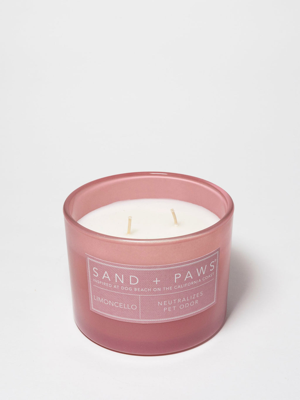 Sand + Paws Limoncello 12 oz refreshing scented candle